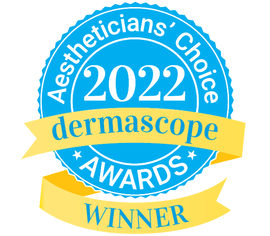 Aestheticians' Choice 2022 dermascope awared winner