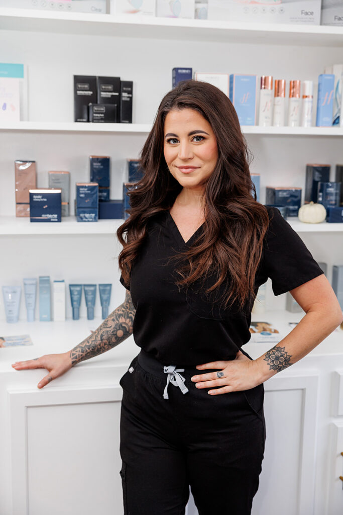 Professional image of Ashlee Funaro a spa Master Esthetician