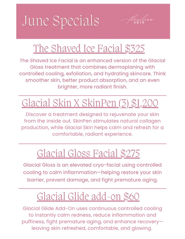 June 2026 specials